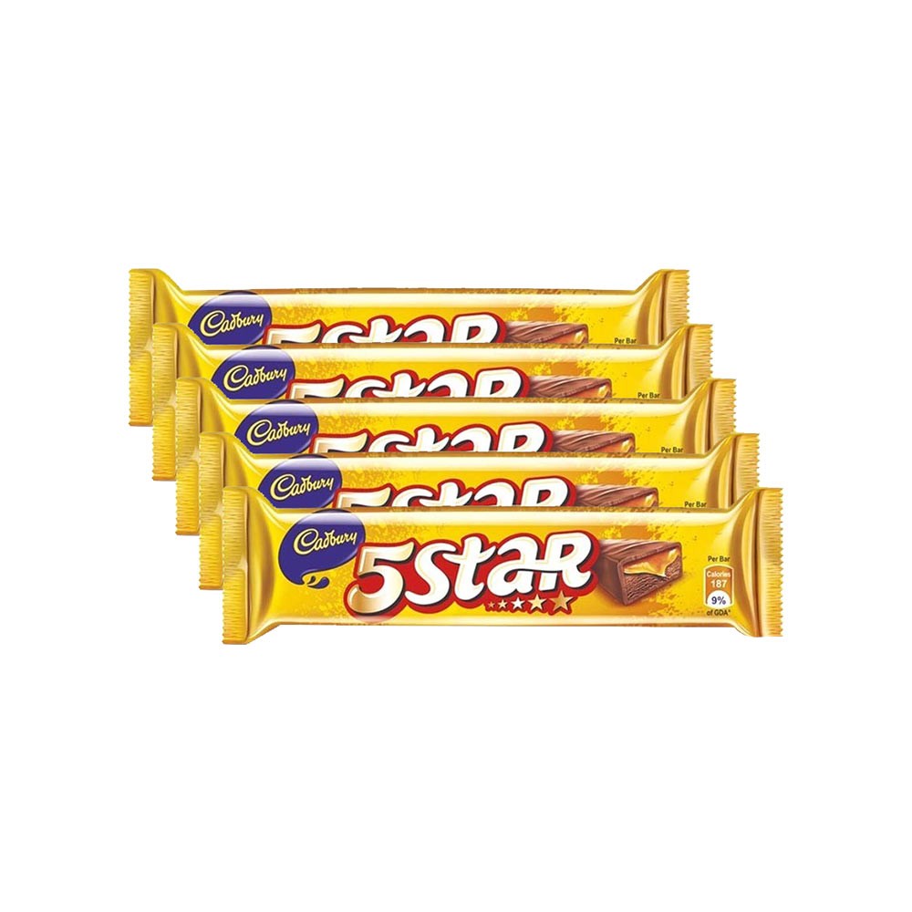 Five 5 Stars Chocolates (10 gm each)
