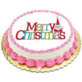 X Mas Photo Cake