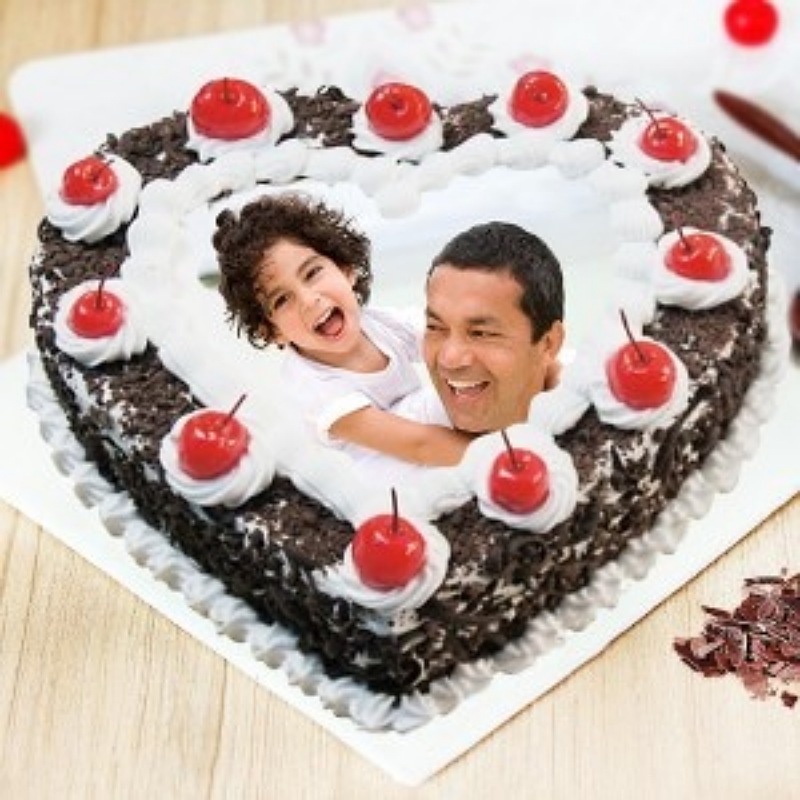 Yummy Black Forest Photo Cake