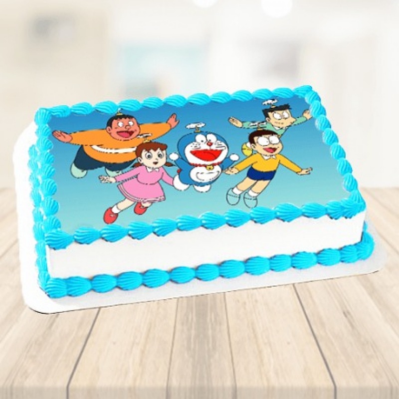 Doraemon Photo Cake