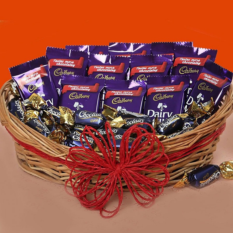 Loaded With Chocolates Basket