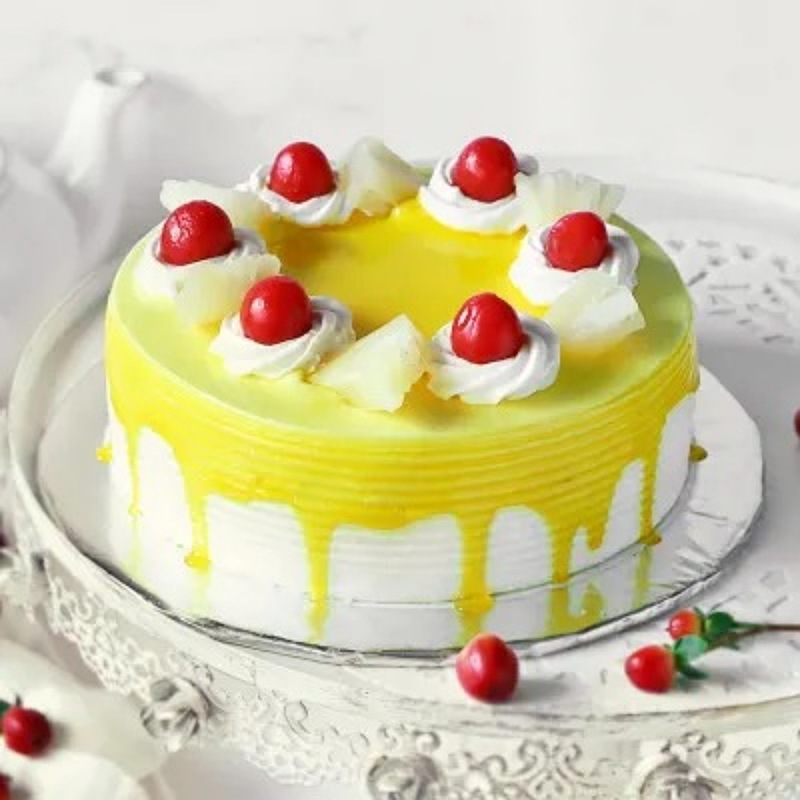 pineapple cake design |pineapple cake new design | #pineapplecake  #pinapplelive - YouTube