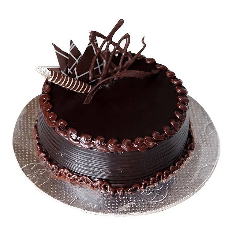Tempting Dark Chocolate Cake