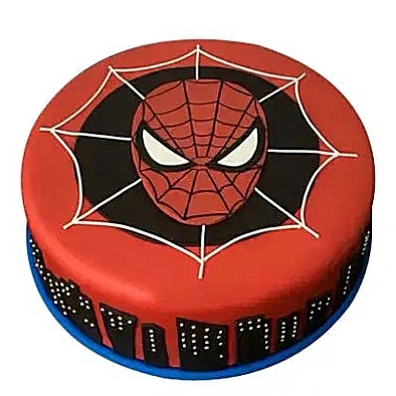Heroic Spiderman Cake