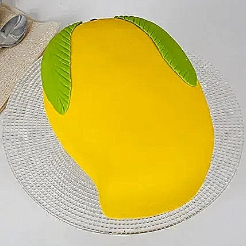 Yummylicious Mango Shape Cake