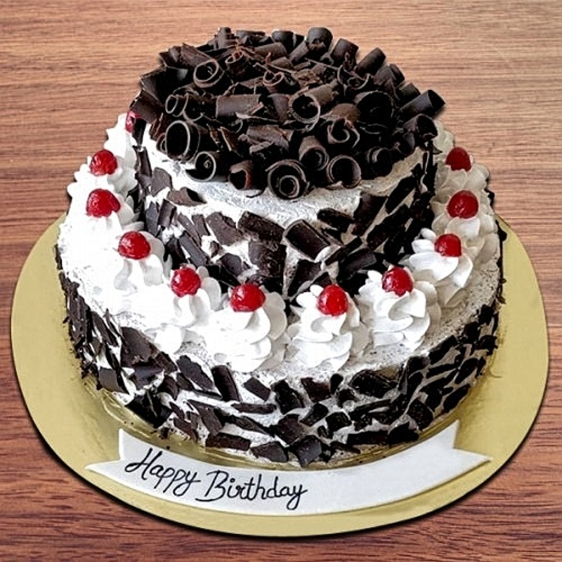 Special 2 Tier Black Forest Cake