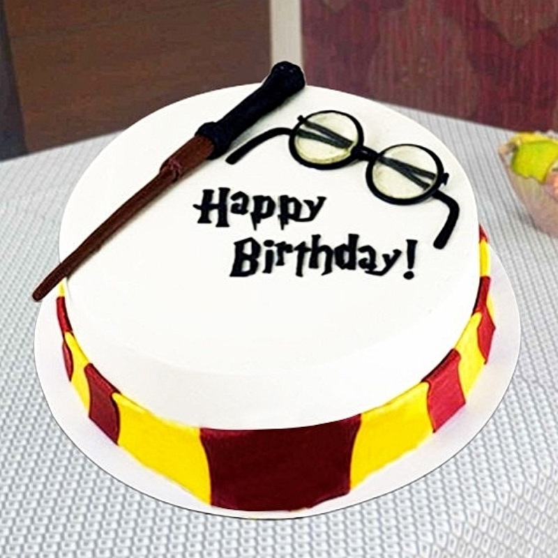 Harry Potter Fondant Cake