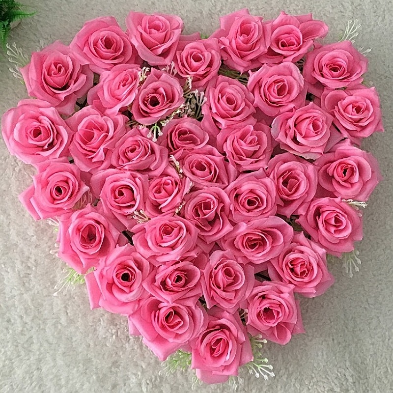 Lovely Pink Heart Arrangement