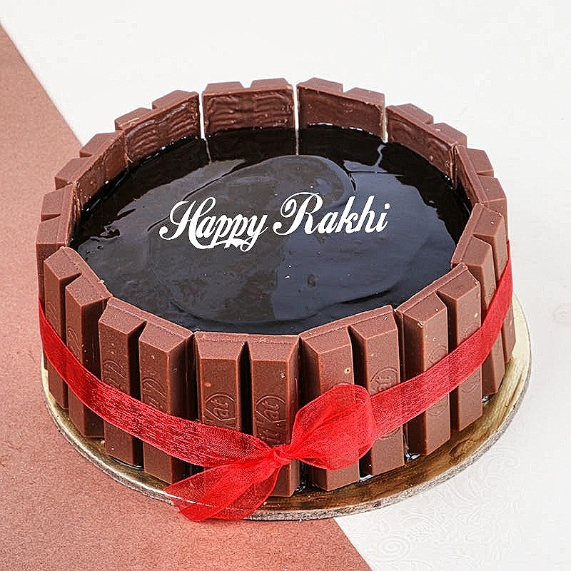 Rakhi KitKat Cake