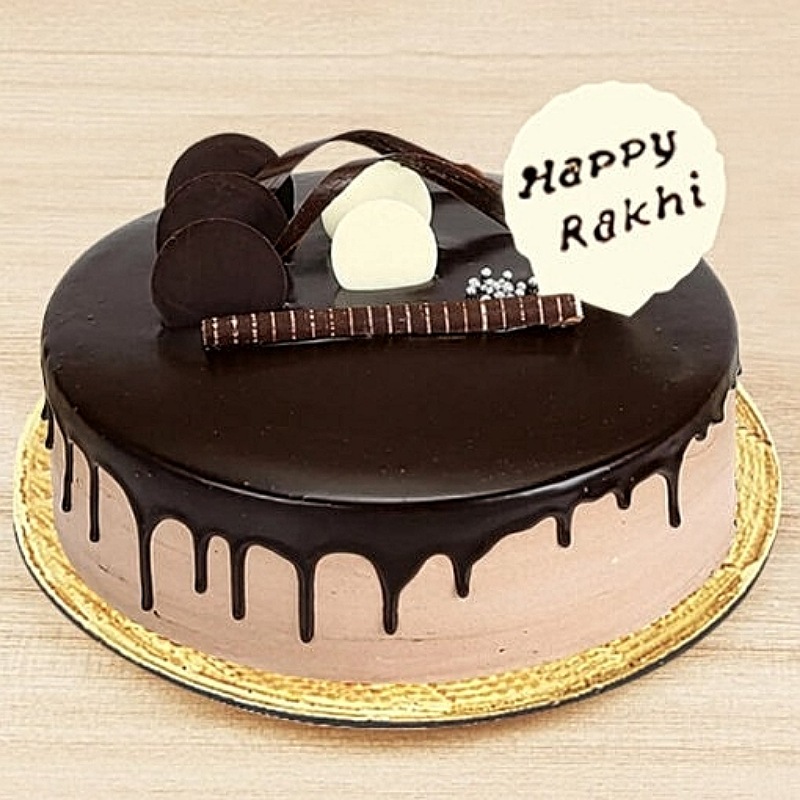 Happy Rakhi Chocolate Cake