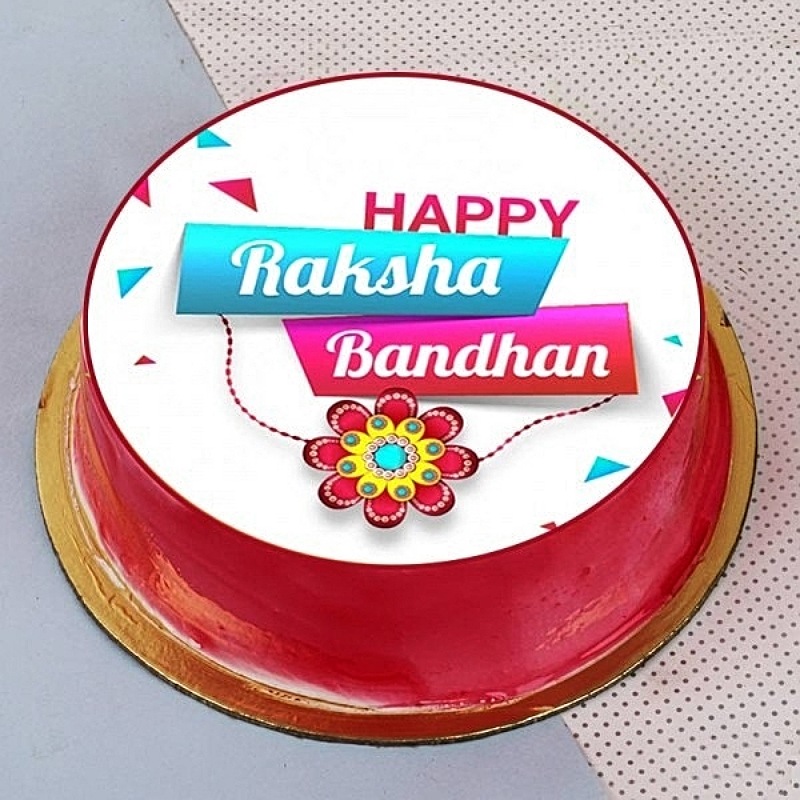 रक्षाबंधन केक designs/ Raksha bandhan cake designs / raksha bandhan special cake  design / - YouTube