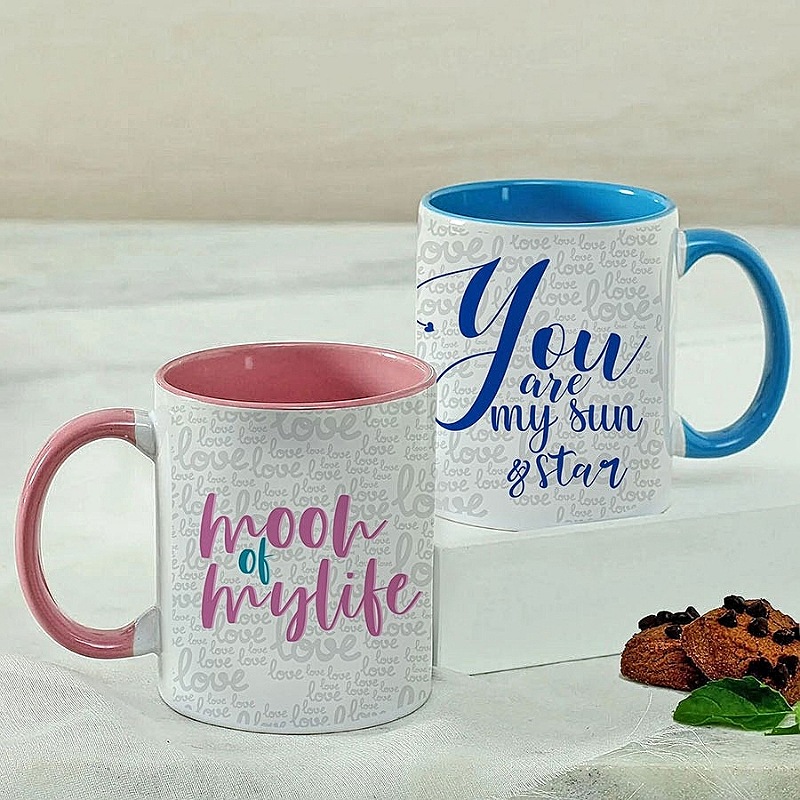 Personalised Mugs For Couple