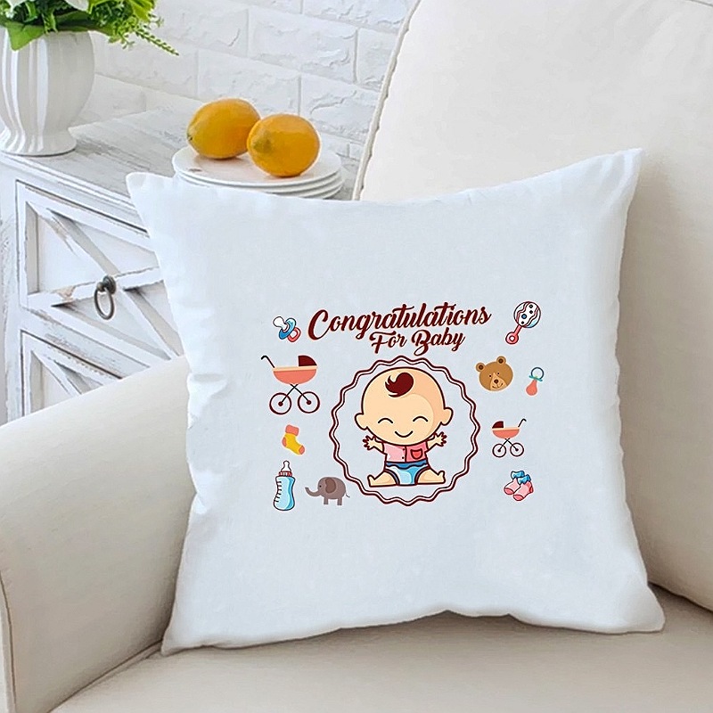Congratulations For Baby Cushion