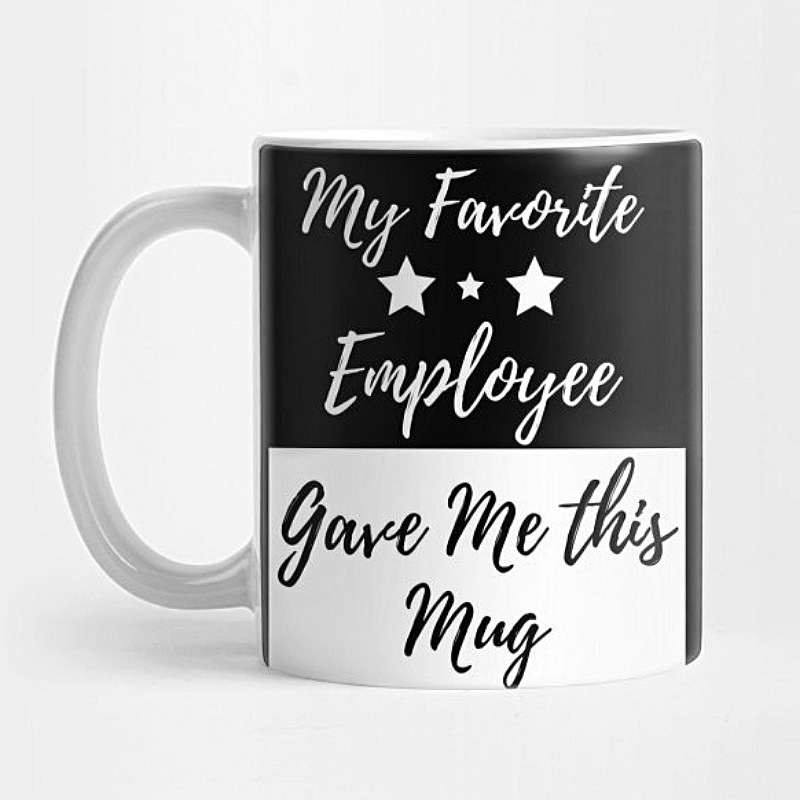 Favorite Employee Custom Mug