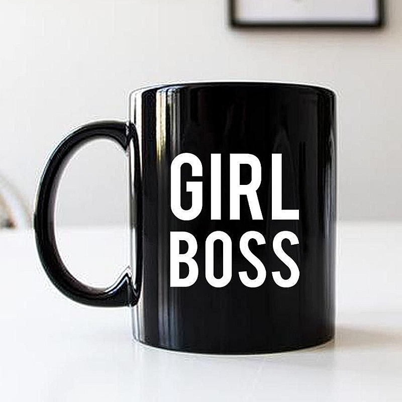 Girl Boss Personalised Mug
