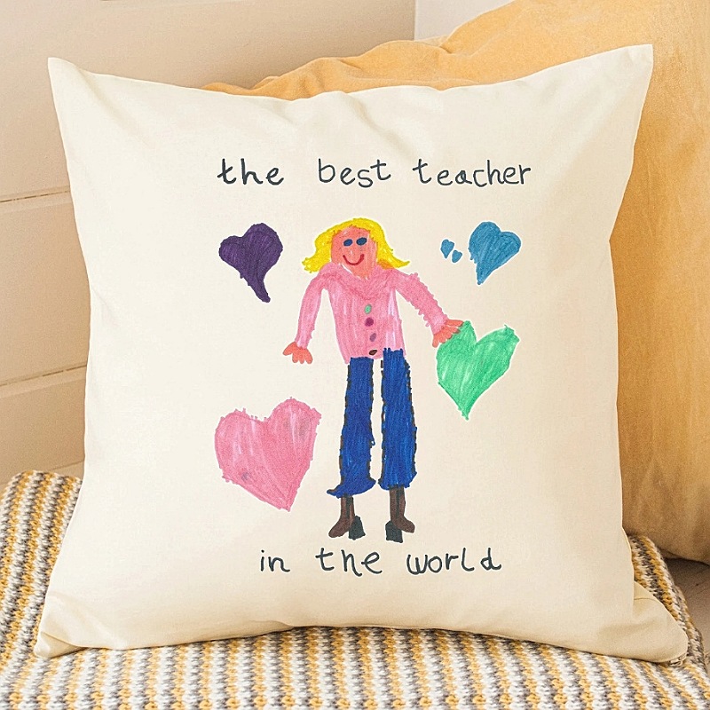 Unique Personalized Cushion For Teacher