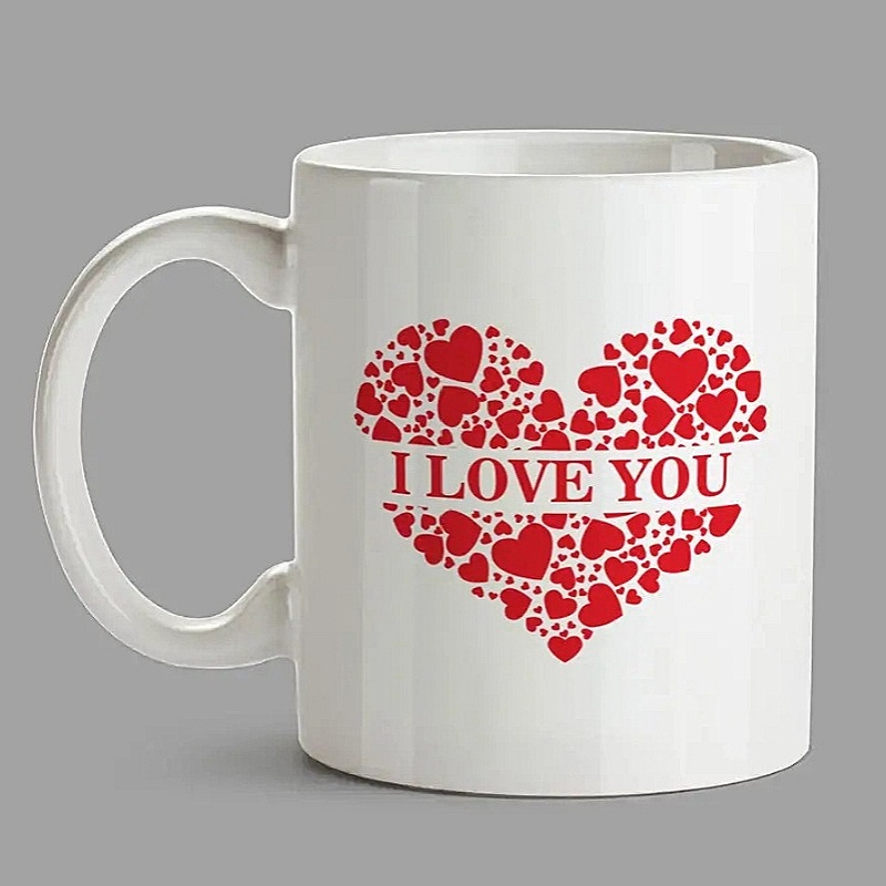 I Love You Custom Mug