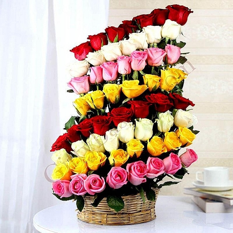 Colorful Basket For Sweetheart