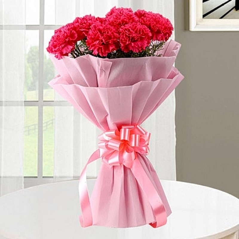 Elegant Pink Carnations
