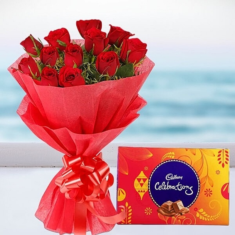 Charming Red Roses & Celebrations