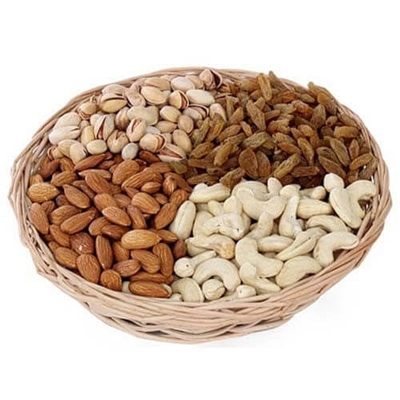 Mixed Basket Of Dry Fruits