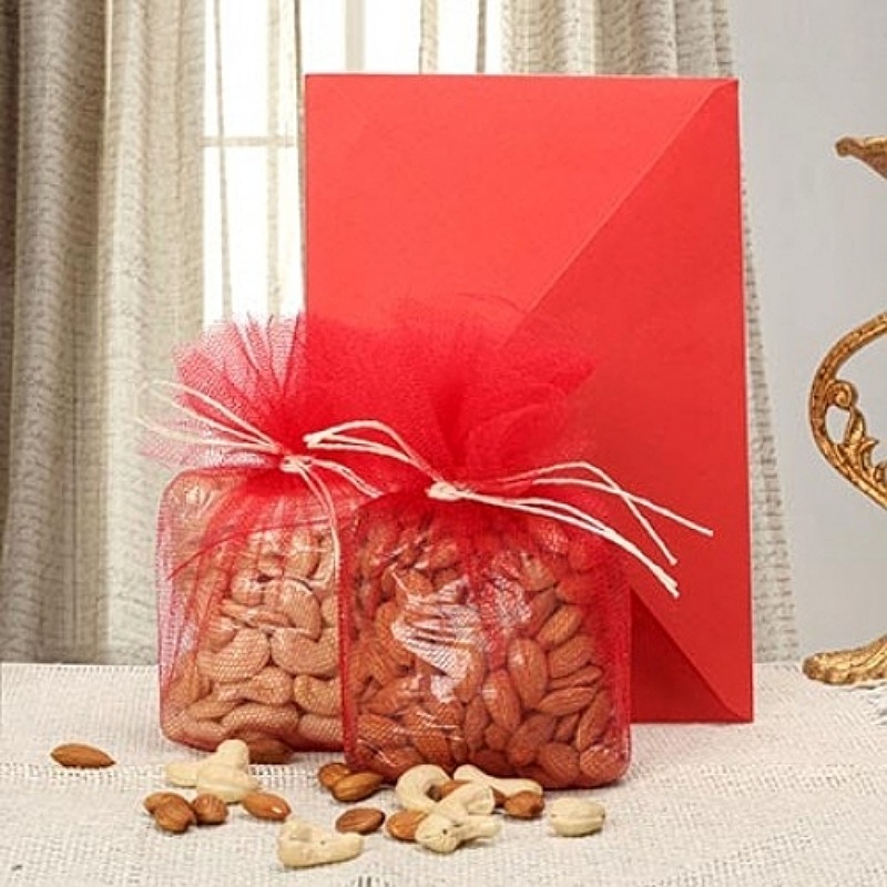 Dry Fruits N Diwali Card