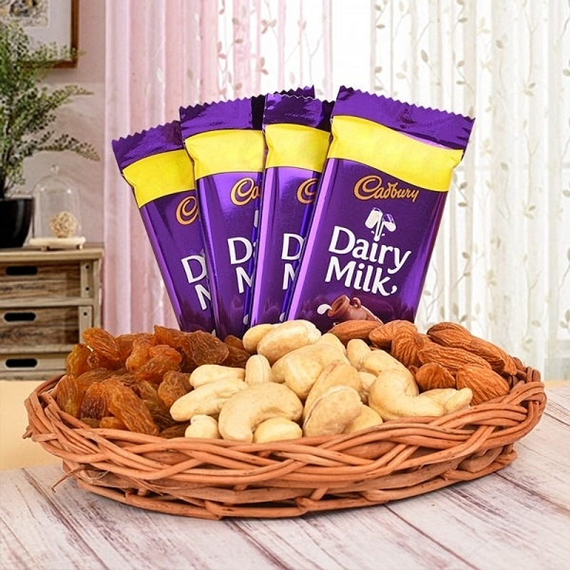 Delightful Choco Dry Fruits Hamper