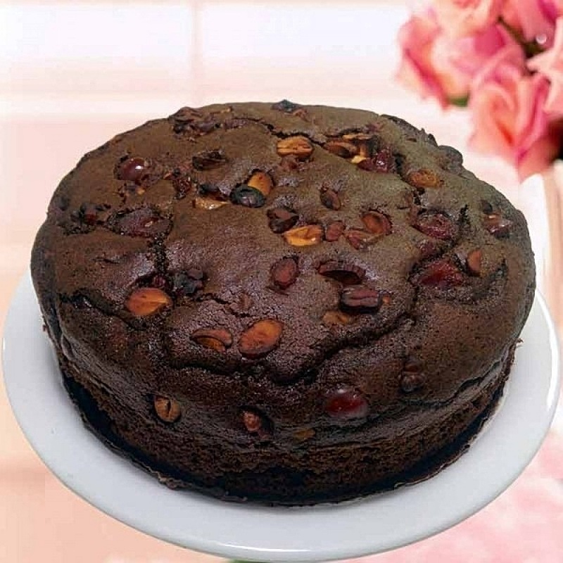 Cherry Chocolate Dry Cake