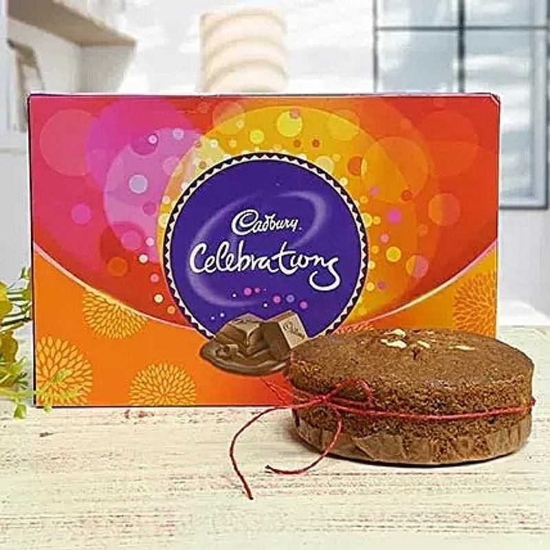 Cadbury Celebrations With Plum Cake
