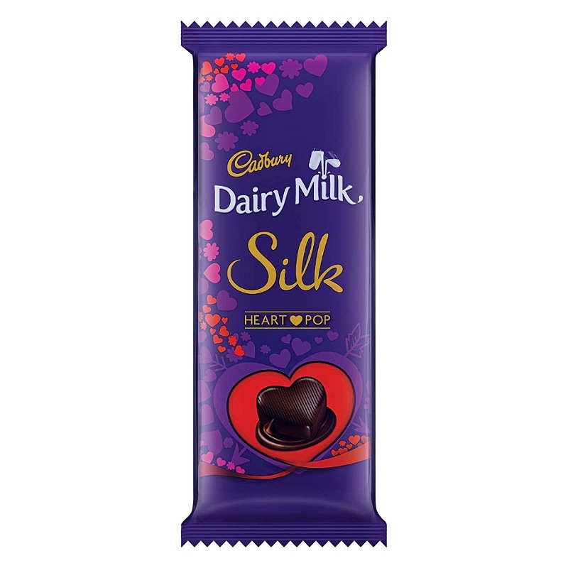 Dairy Milk Silk Heart Pop Chocolate