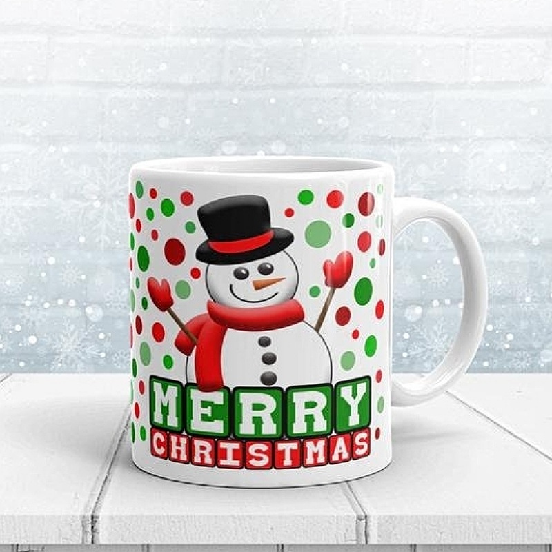 Snowman Personalized Mug