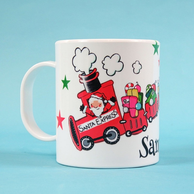 Personalized Santa Express Mug