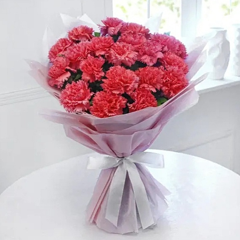 Cheerful Carnations Bouquet
