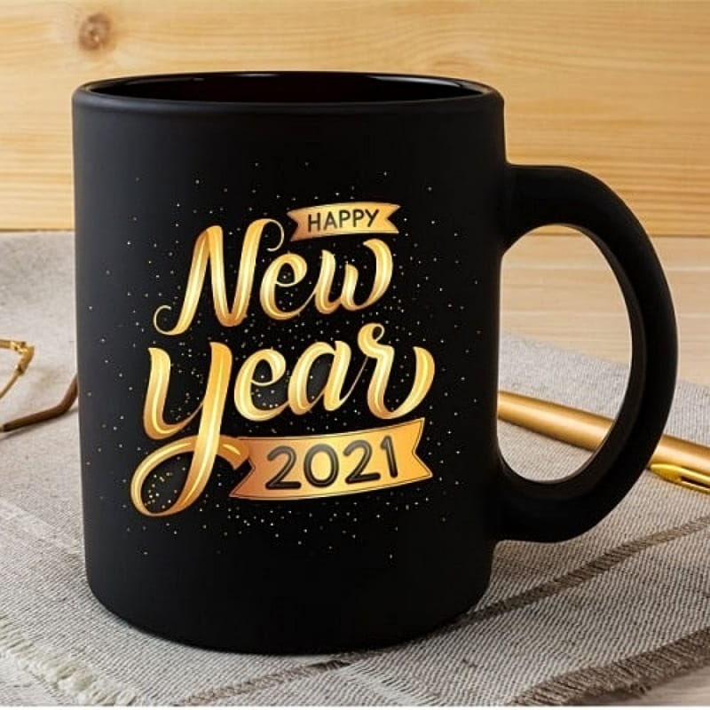 Personalized New Year Mug
