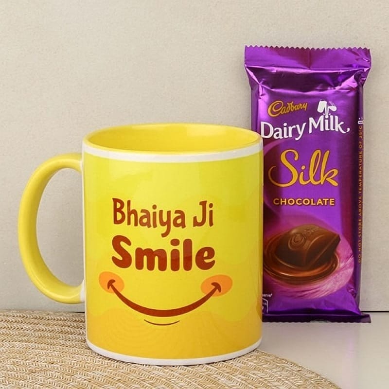 Smile Mug With Silk Chocolate