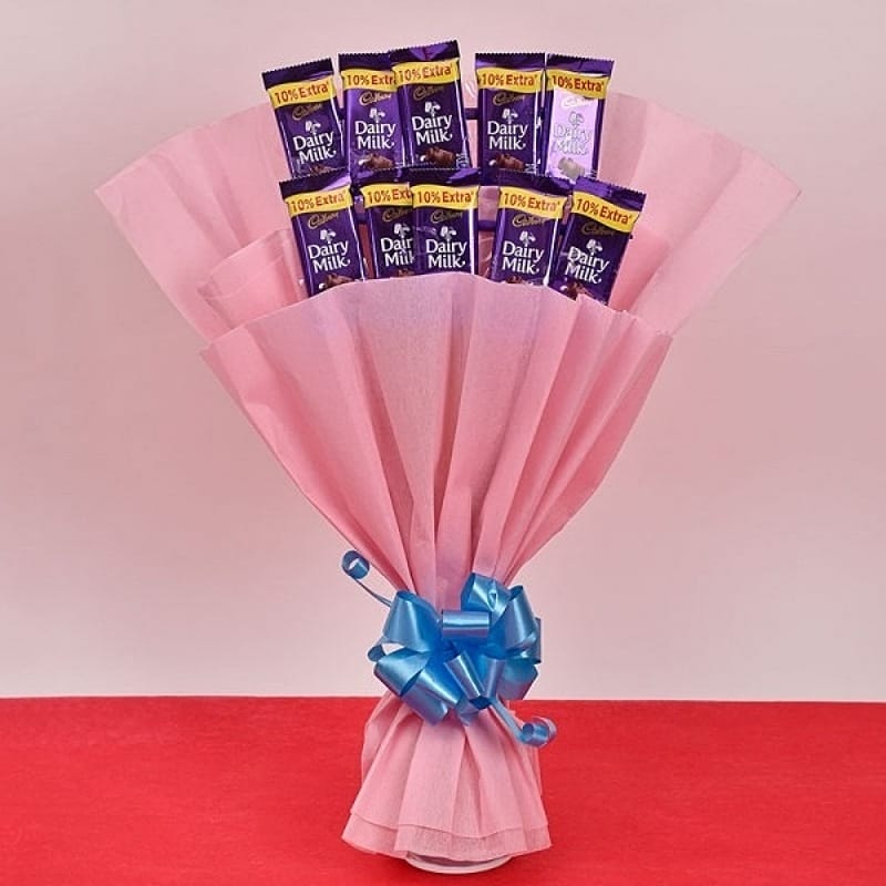 Alluring Dairy Milk Bouquet