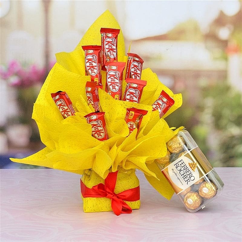KitKat Vase With Ferrero Rocher