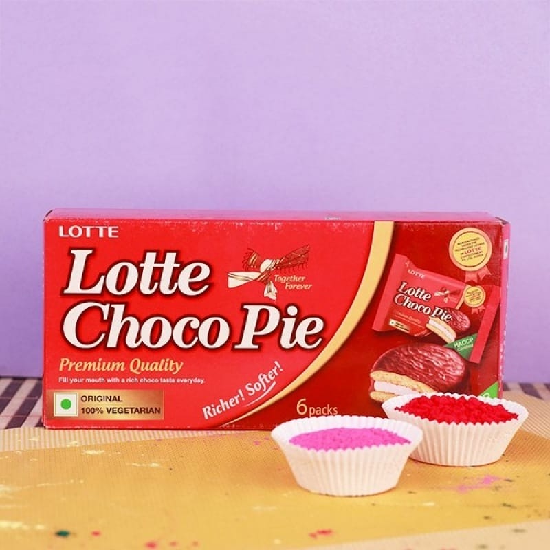 Lotte Chocopie With Gulal