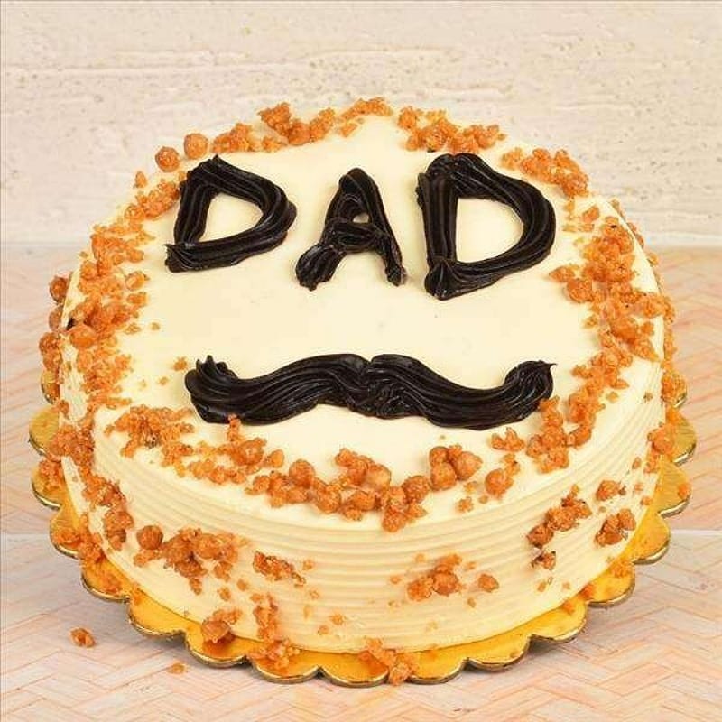 Dad Butter Scotch Cream Cake