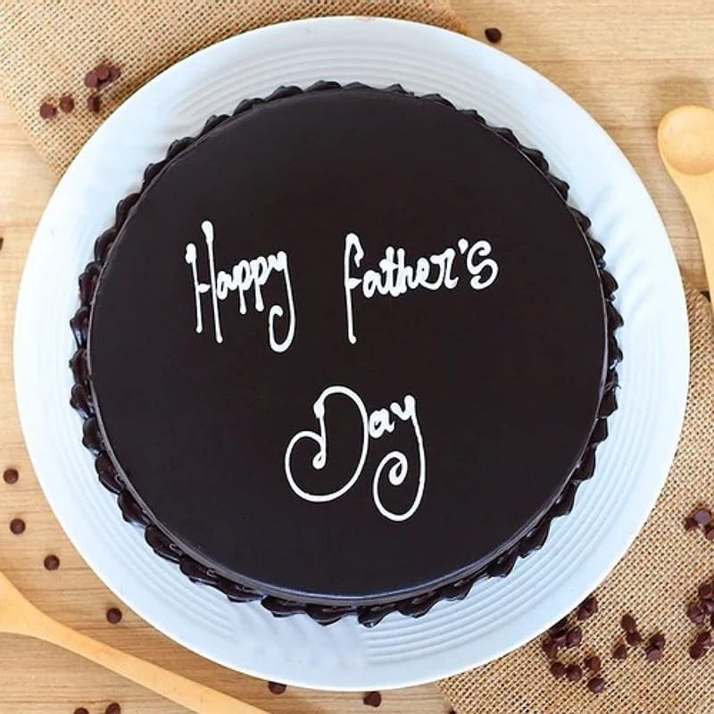 Father's Day Truffle Cake
