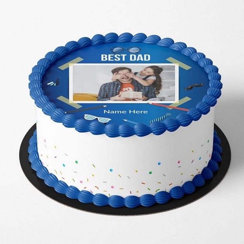 Best Dad Personalized Cake