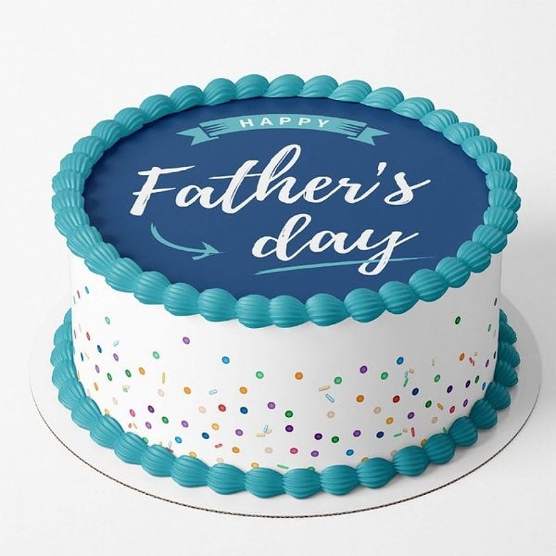 Happy Father's Day Custom Cake