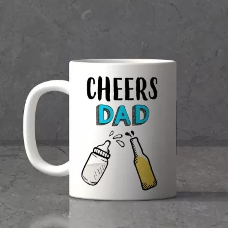 Cheers Dad Personalized Mug