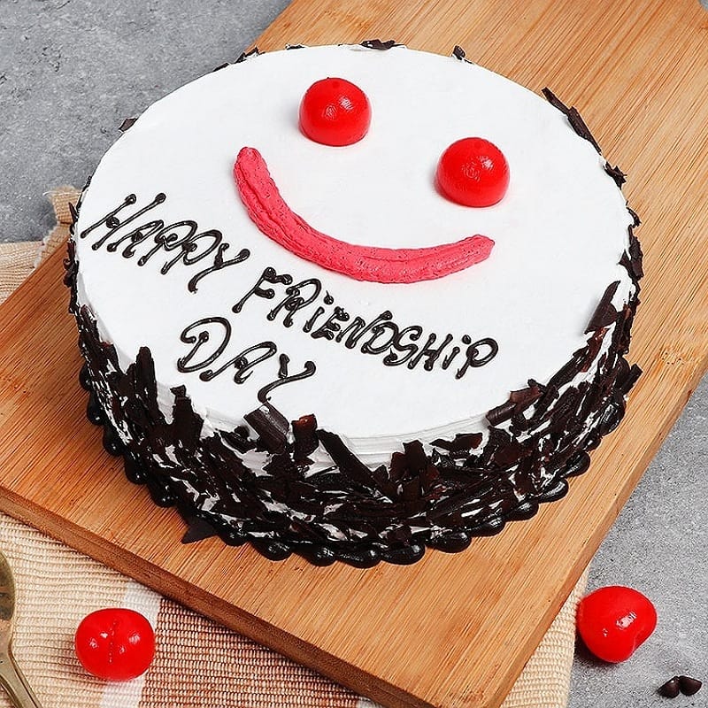 Friendship Day Black Forest Cake