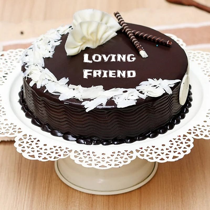 Loving Friend Truffle Cake