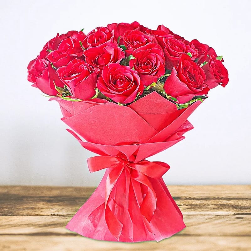 Romantic Red Roses For You