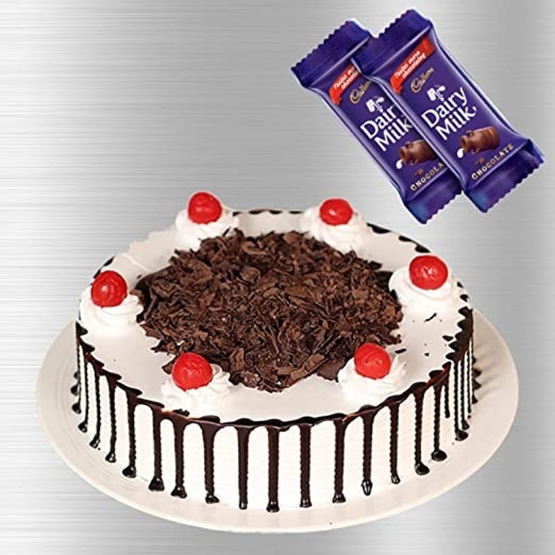 Black Forest Cake With Dairy Milk