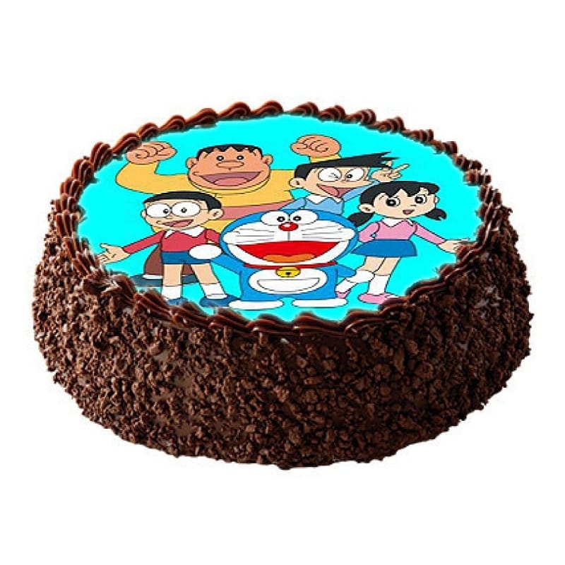 Choco Chips Doraemon Custom Cake