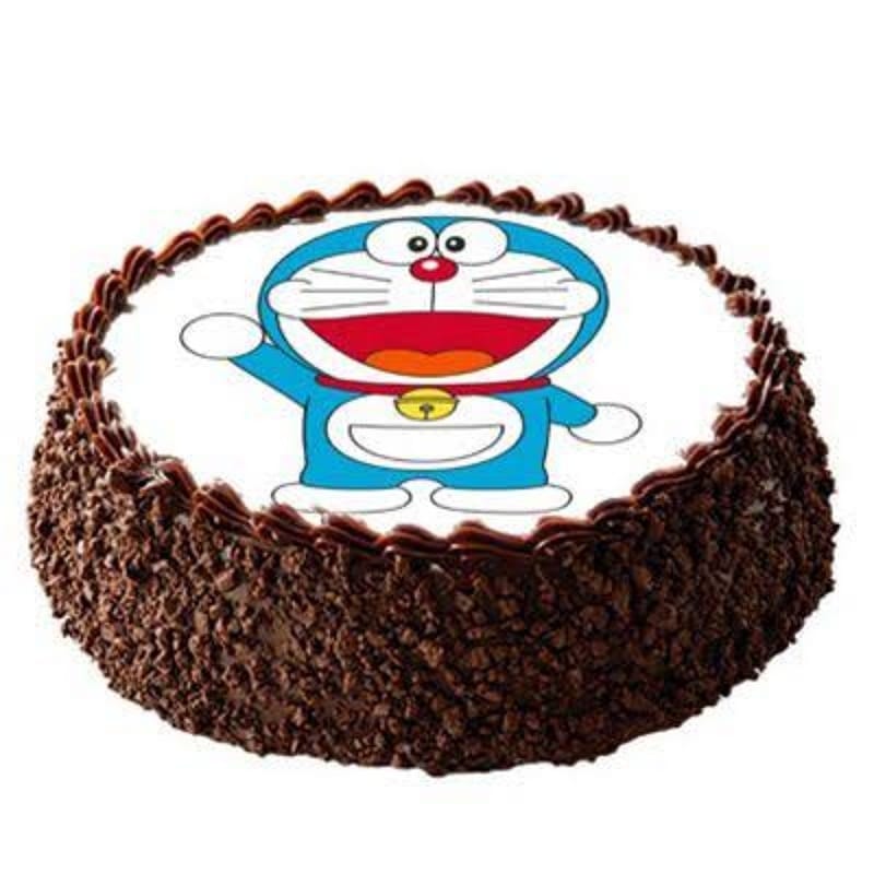 Choco Chips Doraemon Photo Cake