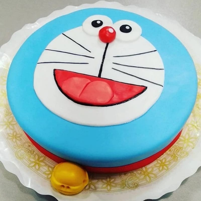 Delightful Doraemon Theme Cake